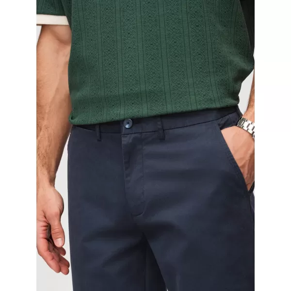  Pantaloni pentru bărbați OMBRE OM-PACP-0293 ALBASTRU MARIN 