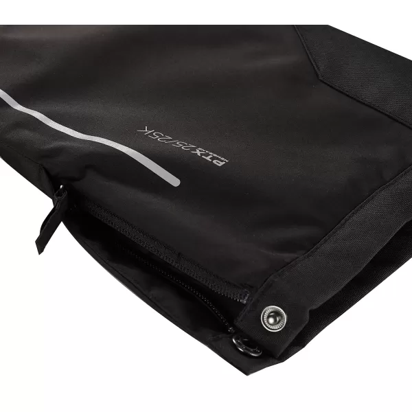  Pantaloni de schi pentru copii ALPINE PRO EDESO 3 NEGRU 