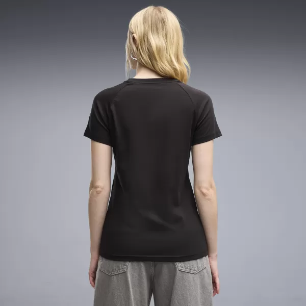  Tricou de damă PUMA ESS SEQUINS TEE 69457601 PUMA NEGRU 