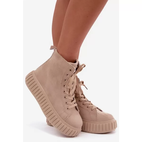  Adidași de damă BOTO LA372 BEJ 
