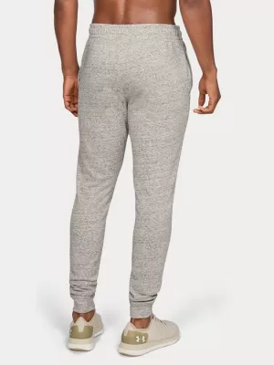 Pantaloni de trening pentru bărbați UNDER ARMOUR SPORTSTYLE TERRY JOGGER 1329289-112 ALB