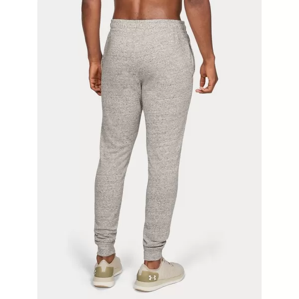  Pantaloni de trening pentru bărbați UNDER ARMOUR SPORTSTYLE TERRY JOGGER 1329289-112 ALB 