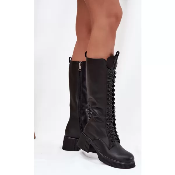  Cizme de dama VINCEZA 66804 NEGRU 