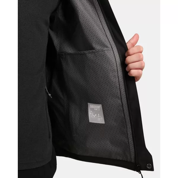  Jachetă hardshell pentru bărbați KILPI MONTANA-M 1M0102KI NEGRU 