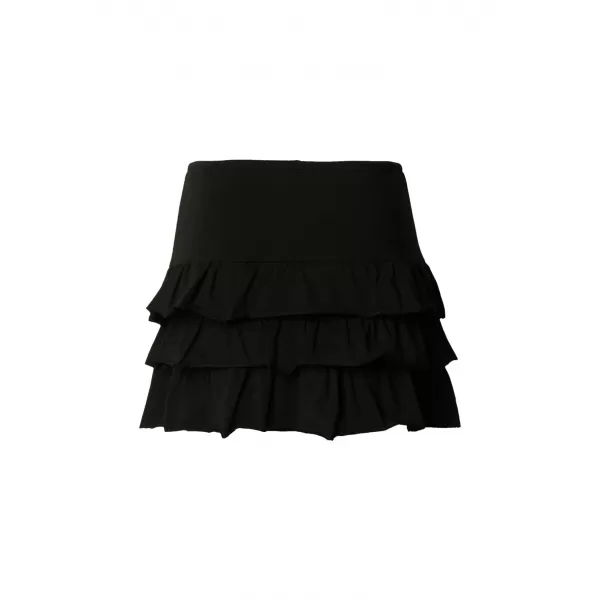  Fusta de dama URBAN CLASSICS TB7506-00007 NEGRU 