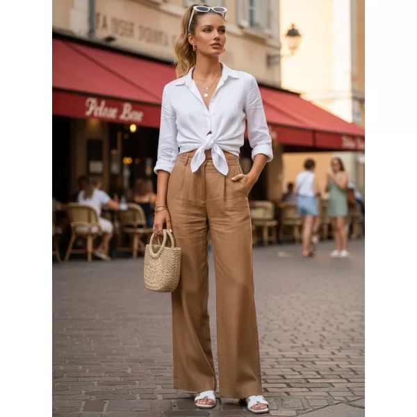  Pantaloni de dama DSTREET UY3077 CARAMEL 