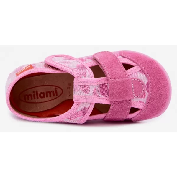  Papuci copii MILAMI 118/BR-48 ROZ 