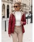 Geaca de dama DSTREET TY5885 BURGUNDIA