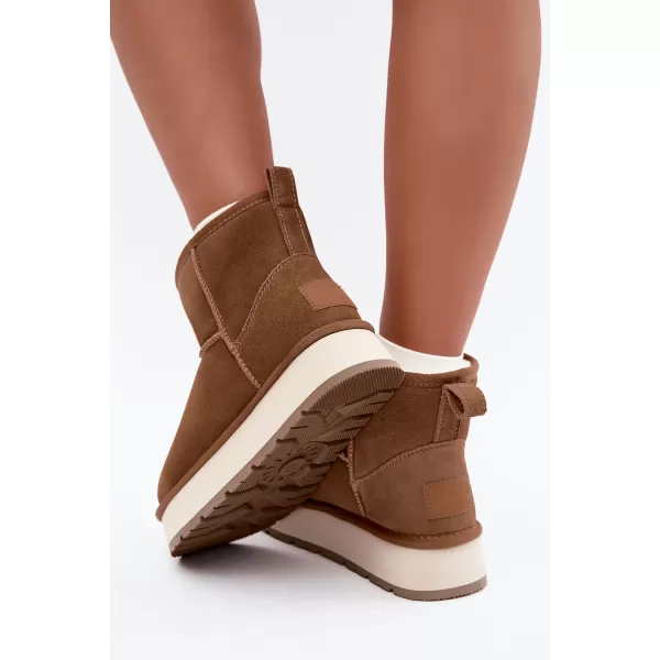  Pantofi de dama BIG STAR SHOES UU274692 MARO/BEJ 
