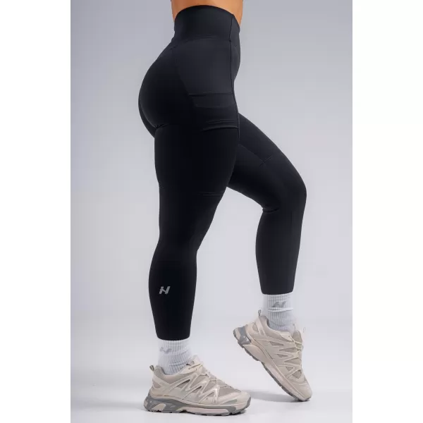  Leggings modelați cu talie înaltă, cu buzunare NEBBIA PRIMAL 851 NEGRU 