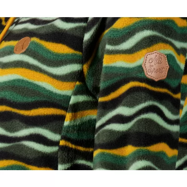  Hanorac de damă din fleece ALTISPORT ILANI KAKI 
