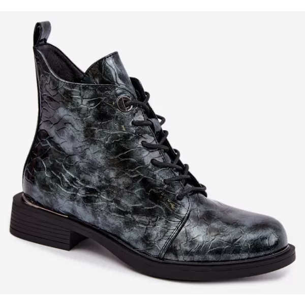  Botine de dama S.BARSKI HY62-8140 VERDE 