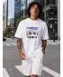 Tricou pentru bărbați DSTREET NX1037R-WH-O ALB