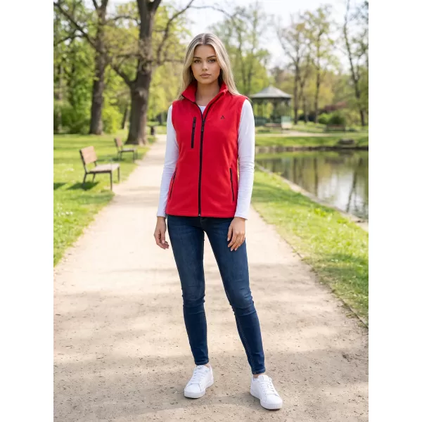  Vesta de dama fleece ALTISPORT ALW002525 ROŞU 