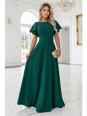 Rochie NUMOCO 694-5 VERDE STICLA