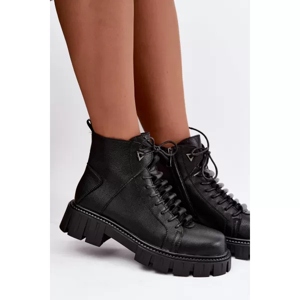  Botine de dama D&A JC62-1044 NEGRU 