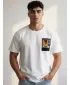 Tricou pentru bărbați DSTREET RX5301 ALB