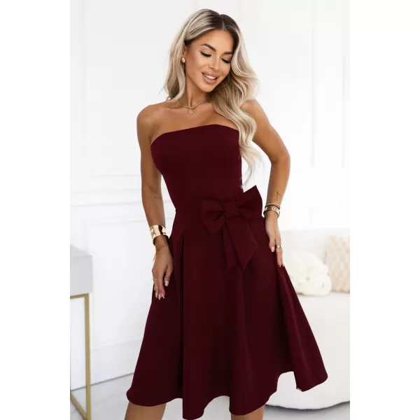  Rochie NUMOCO 692-3 CLARET 