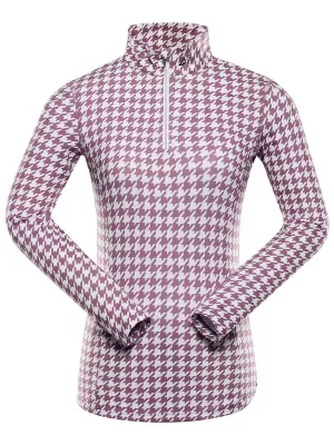 Tricou de damă cu uscare rapidă ALPINE PRO STANSA 2 NECTAR DE STRUGURI VARIANTA PA