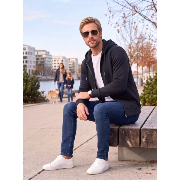  Hanorac pentru bărbați ALTISPORT NP/ALMST45001 OPAL NEGRU 