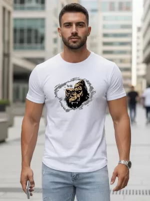 Tricou pentru bărbați DSTREET NX5085R-WH ALB