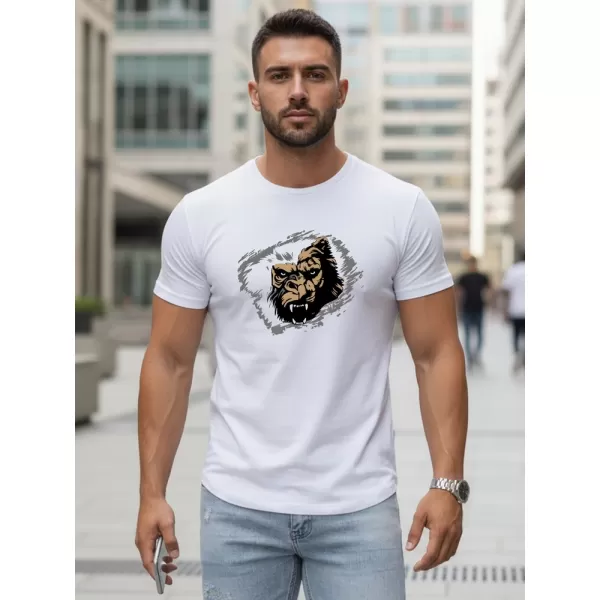  Tricou pentru bărbați DSTREET NX5085R-WH ALB 