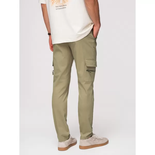  Pantaloni pentru bărbați OMBRE P1517 MĂSLINE 
