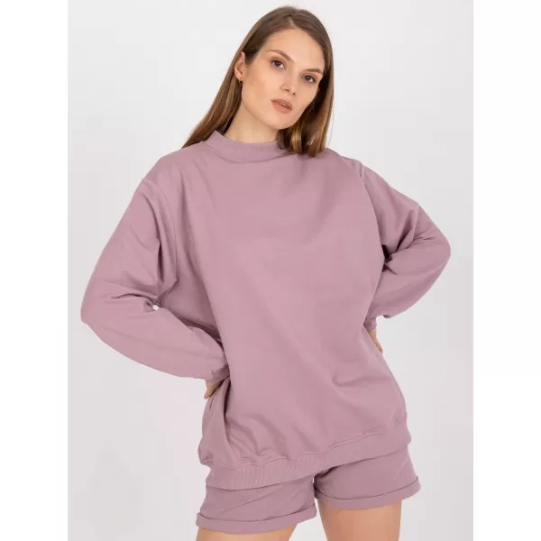 Hanorac de dama BASIC FEEL GOOD AP-BL-A-R001 ROZ ÎNCHIS 