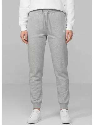Pantaloni de dama 4F WMM00TTROF1659 MELANGE GRI DESCHIS RECE