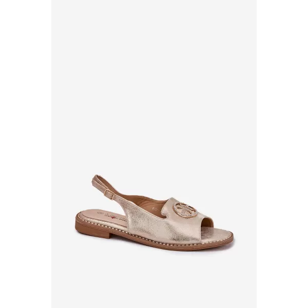  Sandale de dama S.BARSKI KV51-002 AUR DESCHIS 
