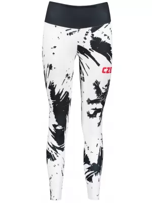 Jambiere funcționale lungi premium pentru femei (dimensiuni noi) ALTISPORT VOJ/ALW036LEG05 ABSTRACTIZARE