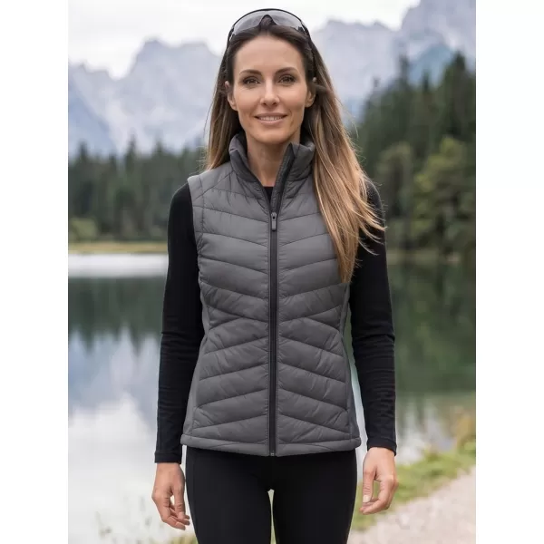  Vestă hibridă pentru femei MALFINI PREMIUM CROSS 558 ANTRACIT DESCHIS 