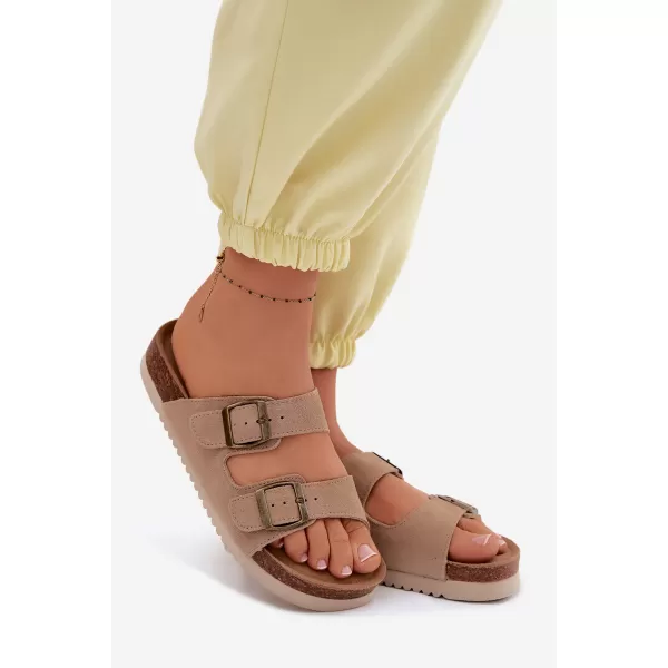  Papuci de damă BOTO 2832 KAKI 