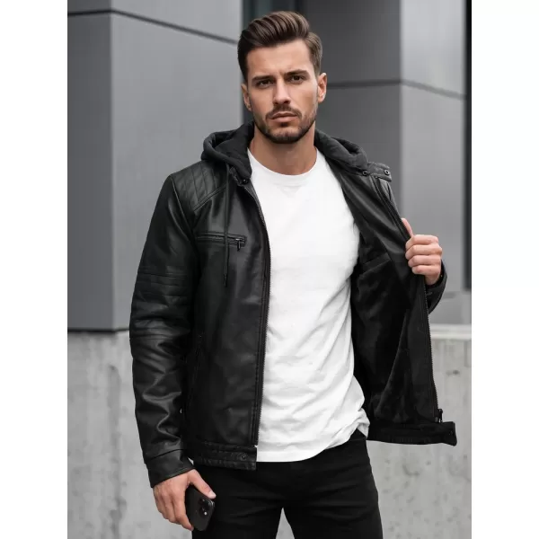  Jachetă pentru bărbați DSTREET TX5145 NEGRU 