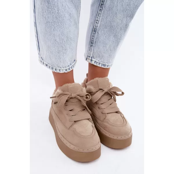  Oameni de zăpadă pentru femei BIG STAR SHOES UU274187 BEJ 