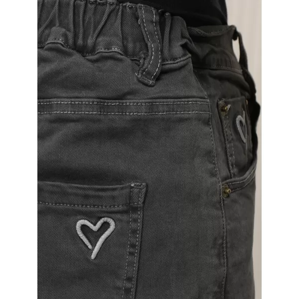  Pantaloni de dama DSTREET UY3209 GRI ÎNCHIS 