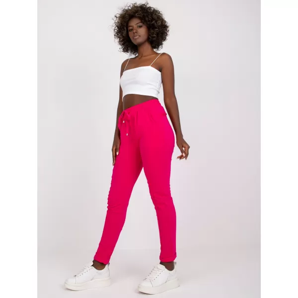  Pantaloni de trening pentru femei BASIC FEEL GOOD RV-DR-3589.05X FUCSIE 