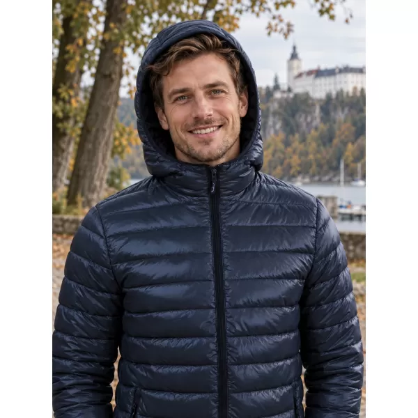 Jachetă pentru bărbați MALFINI EVEREST 552 ALBASTRU MARIN 