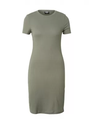 Rochie URBAN CLASSICS TB8275 MĂSLINE PALID
