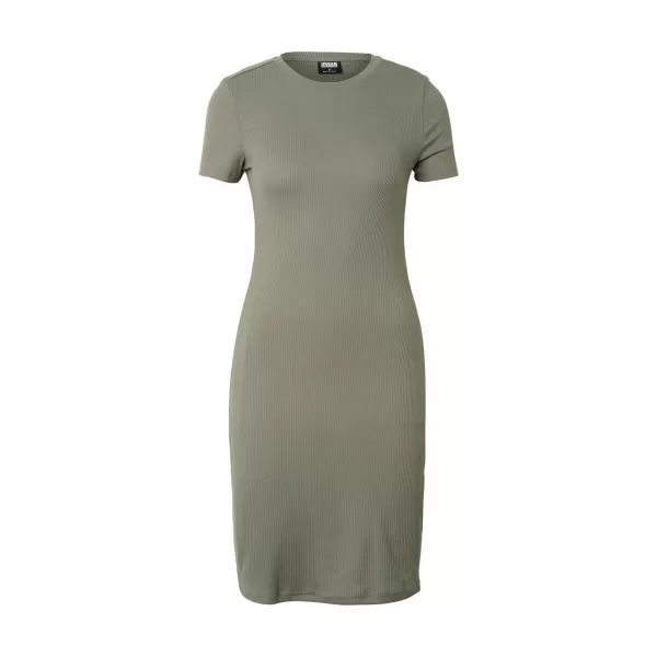  Rochie URBAN CLASSICS TB8275 MĂSLINE PALID 
