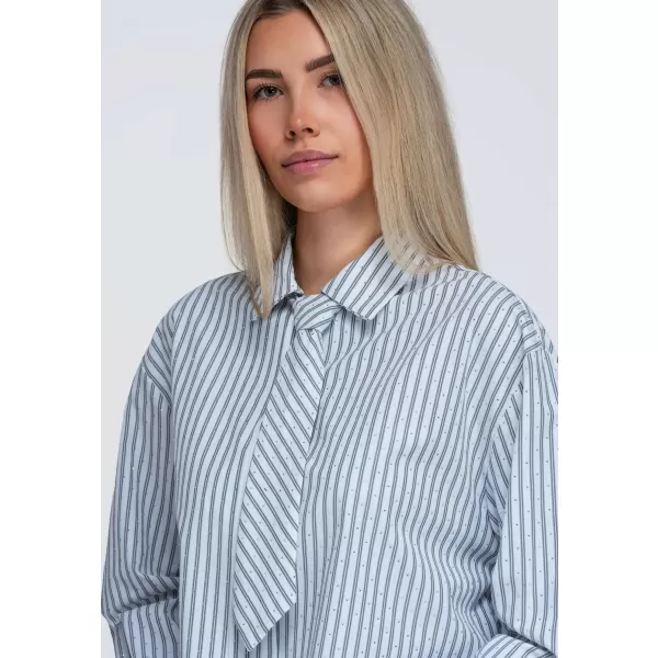  Cămașă de damă OMBRE OW-SH-E0069 GRI 