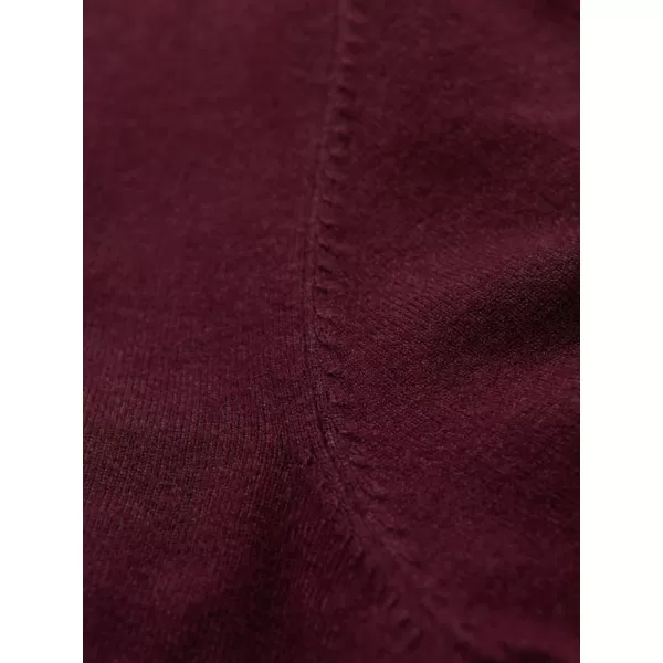  Tricou pentru bărbați cu guler OMBRE OM-POLS-0151 BURGUNDIA 