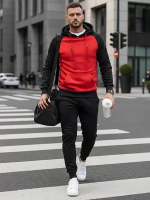 Hanorac pentru bărbați DSTREET BX5491 ROŞU