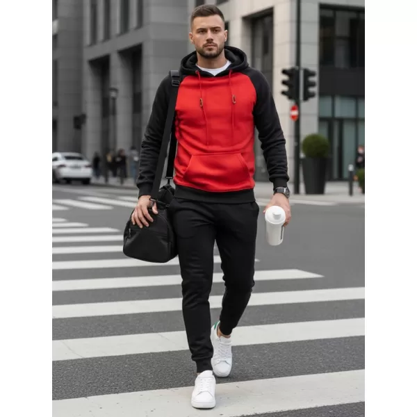  Hanorac pentru bărbați DSTREET BX5491 ROŞU 