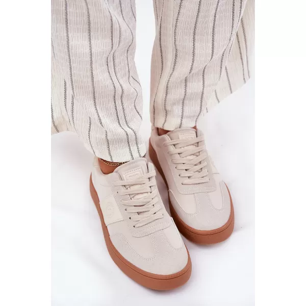  Adidași de damă BIG STAR SHOES RR274806 BEJ 