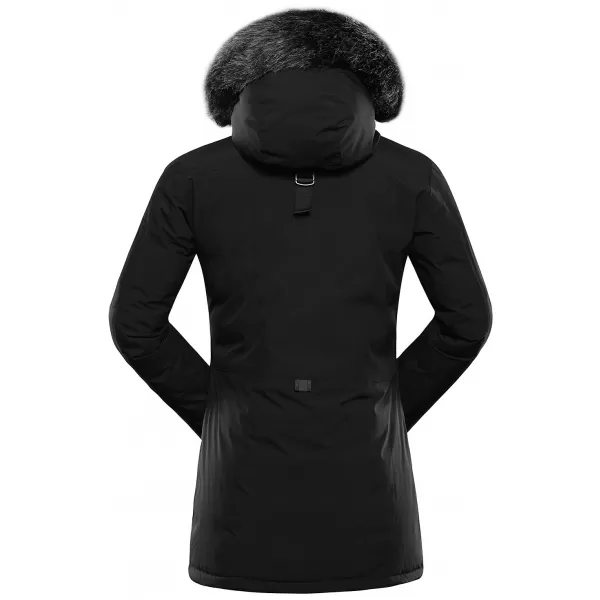  Geaca de iarna dama ALPINE PRO WERDA 3 NEGRU 
