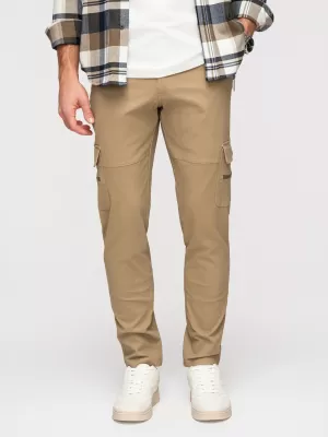 Pantaloni pentru bărbați OMBRE P1517 KAKI