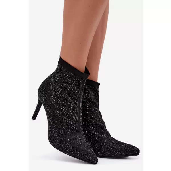  Cizme de dama S.BARSKI HY62-8138 NEGRU 