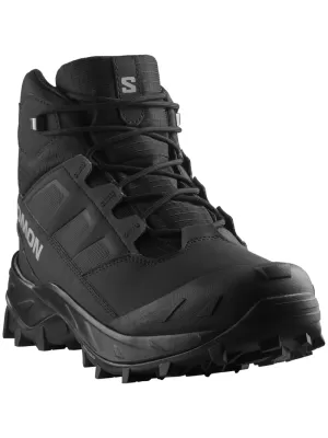 Pantofi pentru bărbați SALOMON CROSSTRAK WATERPROOF L47570200 NEGRU/NEGRU/ASFALT
