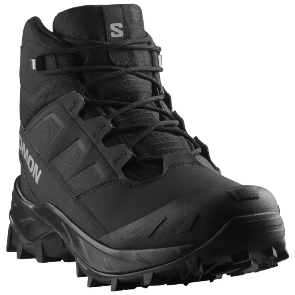  Pantofi pentru bărbați SALOMON CROSSTRAK WATERPROOF L47570200 NEGRU/NEGRU/ASFALT 